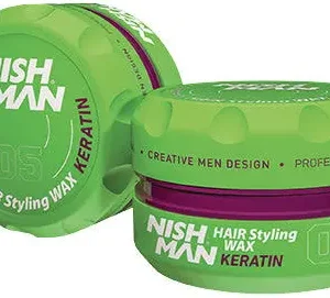 Nishman Hair Styling Wax Keratin Nº 05 – 150 ml