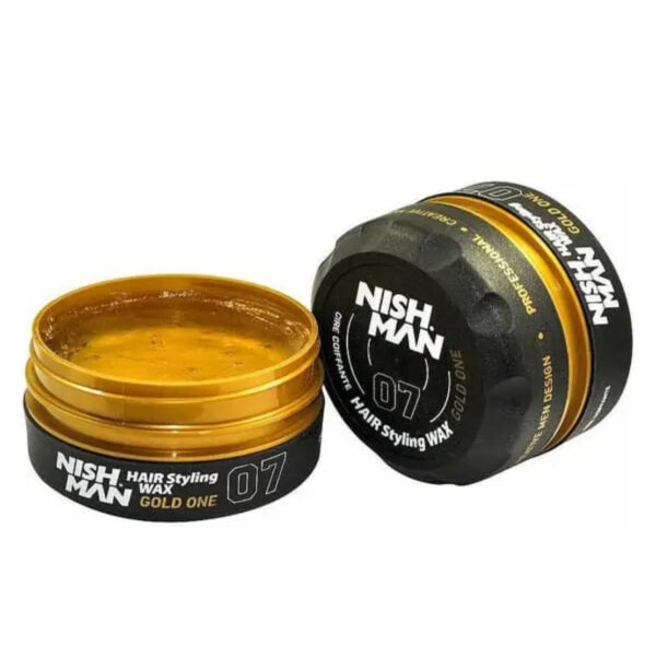 Nishman Hair Styling Wax Gold One Nº 07 – 150 ml - Imagen 2