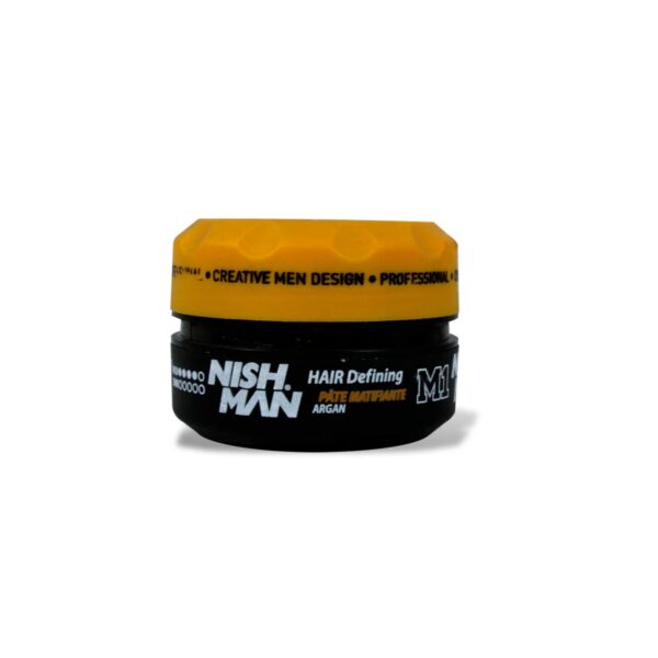 Nishman Hair Defining Matte Paste Argan M1 (Master Wax) – 100 ml - Imagen 3