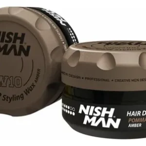 Nishman Hair Styling Pomade W10 Amber – (100 ml)