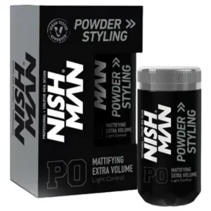 Polvo de textura Nishman P0 – Extra Volumen, Control Ligero (20 g)