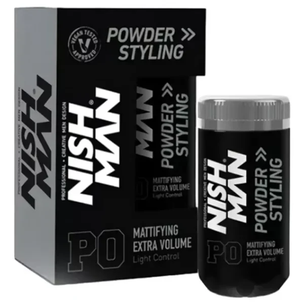 Polvo de textura Nishman P0 – Extra Volumen, Control Ligero (20 g)