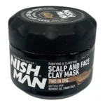 Nishman Scalp & Face Clay 2-in-1 Mask – 450 g