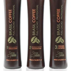 Keratina Alisado Brasil Coffee (3 Pasos kit ) 1000ml