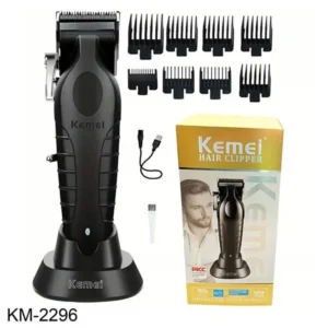 Maquina De Corte Kemei Barber Km-2296 7200PRM