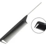 Peineta Carbon Cola Metal