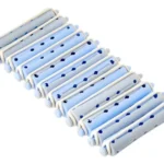 Bigudies Gris/Azul 13mm de 12 UND