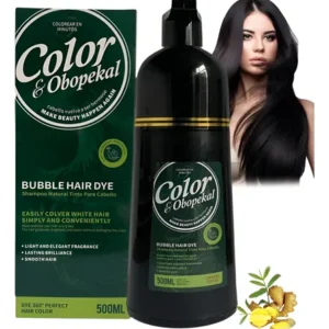Shampoo Colorante Cubre Canas Cobertura Total 500ml (negro)